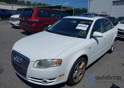 2007 Audi A4 2.0T from USA, damaged, VIN WAUDF78E17A204476